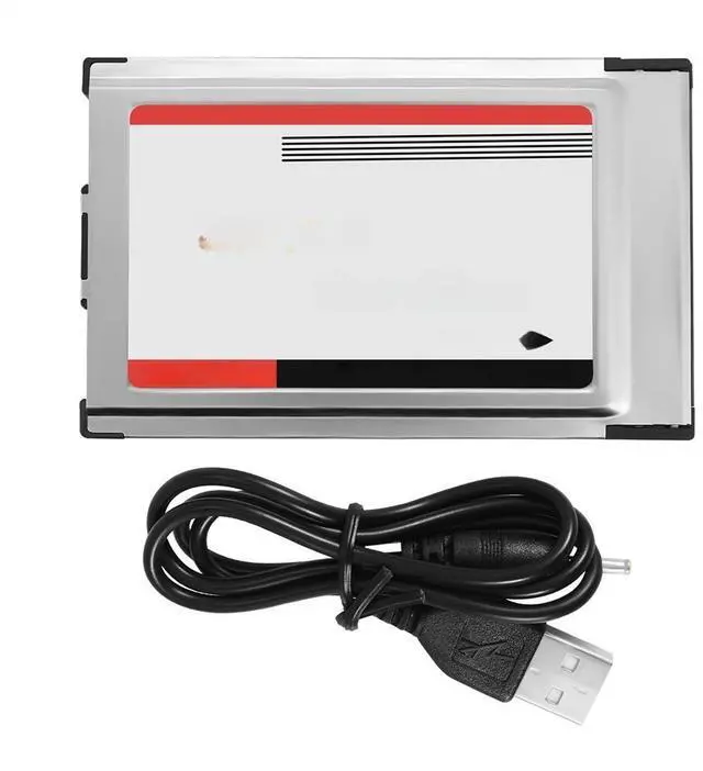 Main image of PCMCIA to USB 2.0 Dual 2 Port 480M Card Adapter for Laptops