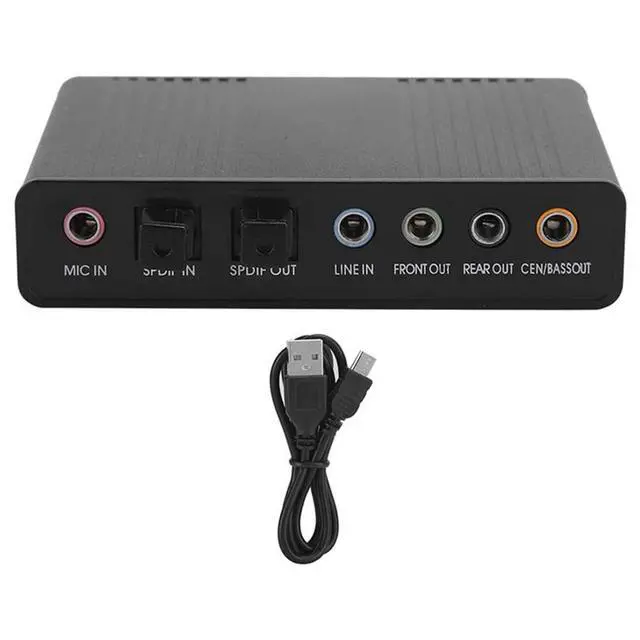 Main image of External sound card, digital playback, digital recording mode, computer external sound card, karaoke audio adapter