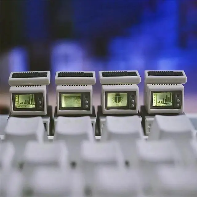 Main image of Suitable for K02 IBM keyboard keycaps retro keycaps suitable for mechanical classic cute keycap kit button personalization