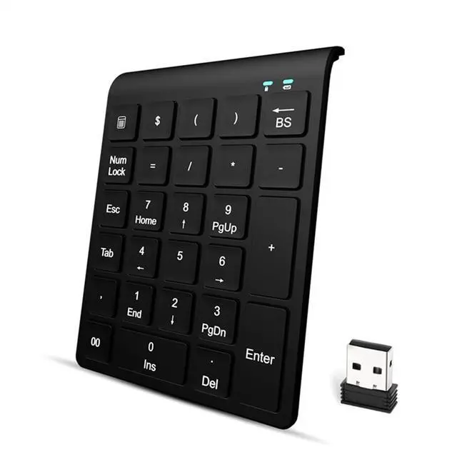 Main image of USB 2.4G Wireless Mini Numeric Keyboard 27 Keys Multi-Function Numeric Keyboard for Desktop Laptop Tablet