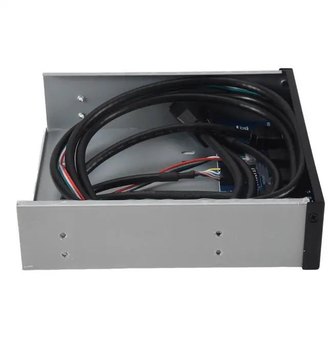 Main image of USB 3.0 Dual Port Optical Drive Front Panel Expansion Adapter USB 3.0 Hub + HD Audio + Power Switch Button