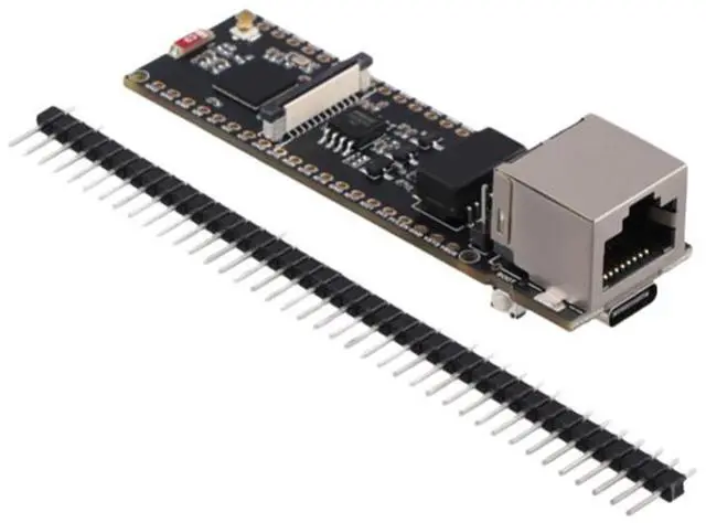 Main image of ESP32-S3 Ethernet development board, supporting Wi-Fi, Bluetooth and Ethernet communications