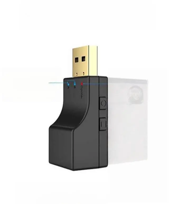 Main image of Bluetooth Transmitter + 2 in 1 Bluetooth 5.0 Audio Transmitter Low Latency Fiber Optic Wireless Adapter