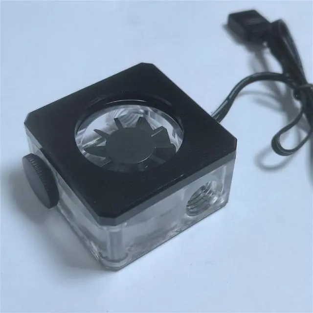 Main image of Water Flow Meter G1/4 Inch Flow Meter System for PC Gaming Water Cooling Building Titanium