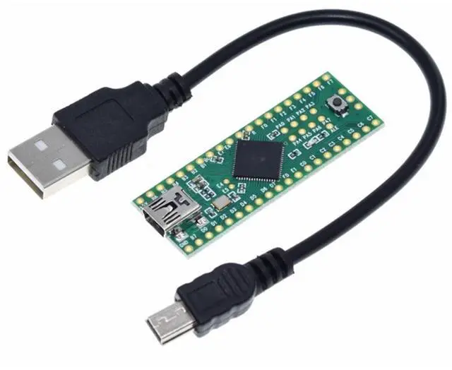 Main image of 2.0++ USB AVR development board AT90USB1286 keyboard mouse ISP U disk experiment board