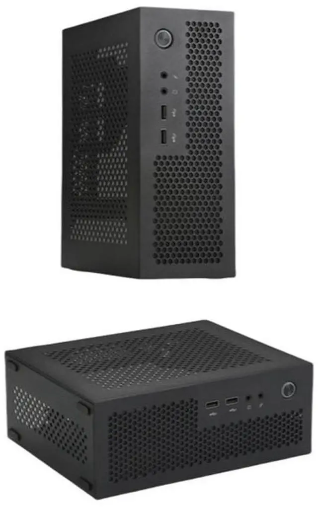 Main image of A09 Computer Case Mini Game Computer Case Desktop Case USB2.0 Computer Case Home Computer Case Black