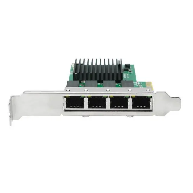 Main image of 4-port network card PCI X1 to RJ45 8111H chip 10/100/1000 Gigabit Ethernet network card for PC desktop