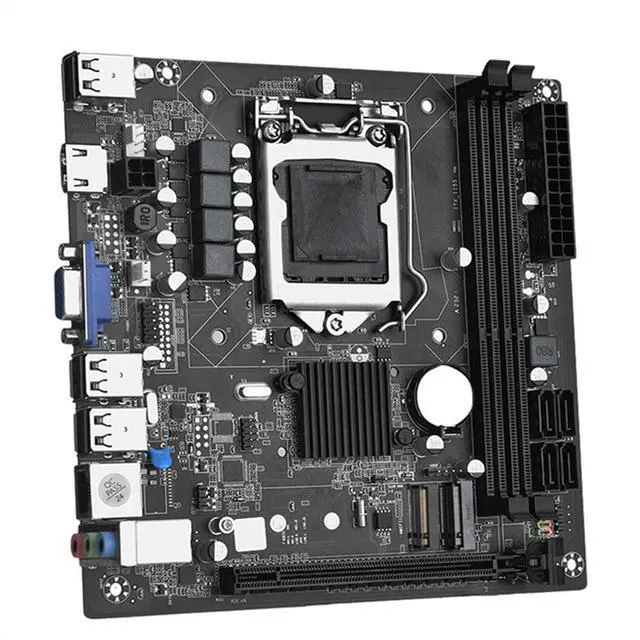 Main image of H61 desktop motherboard + I3-3240 + 1X8G 3 1600MHz memory CPU 1155 supports up to 16GB memory slot 100M network card
