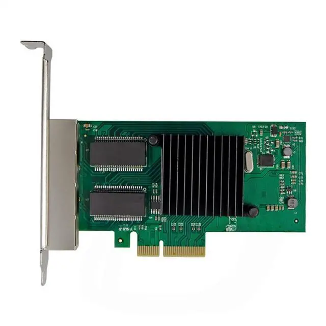 Main image of Four-port PCI-E Gigabit network card PCI-E X1 I350-T4 RJ45 server network card desktop soft router Gigabit network card