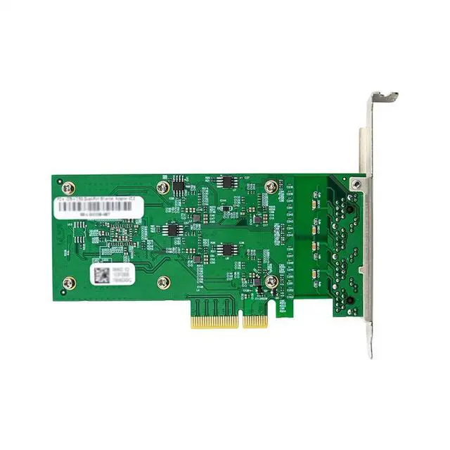 Main image of 2.5G Gigabit NIC 4 ports RJ45 for I226 chip PCI-E X4 server Gigabit Ethernet NIC I226-T4 for desktop