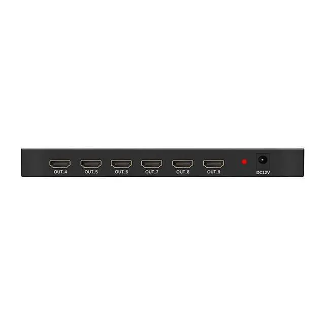 Main image of 4K 3X3 HDMI Compatible TV Video Wall Controller 3X4/4X3/4X4 Multi Video Screen Processor Switcher with Remote EU Plug