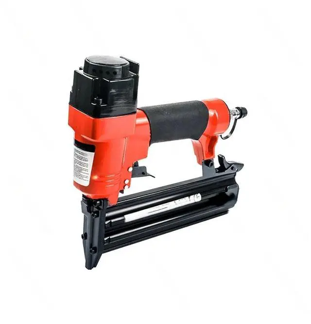 Main image of Pneumatic Straight Nail Gun F50 Pneumatic Nail Gun Furniture Stapler Staple Gun 1.25x1MM 10-50MM Woodworking Cordless Frame Gun