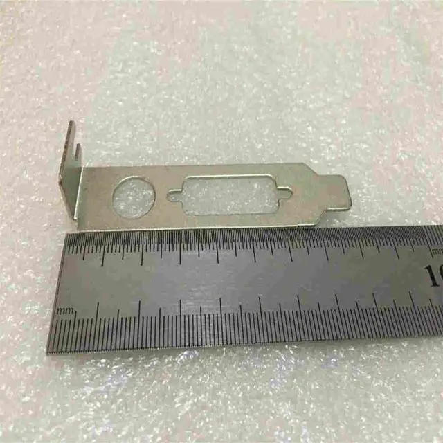 Main image of DVI+S port extension low profile bracket for graphics card with two screws