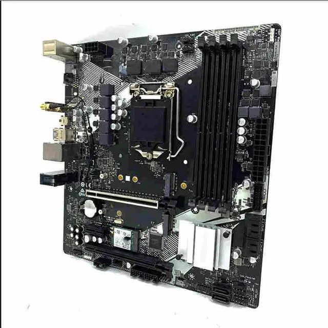 Main image of For B460M PRO4S/AC LGA 1200 DDR4 128GB SATA3 M.2 ATX Support i9-10900F 10700K 10105F 10400