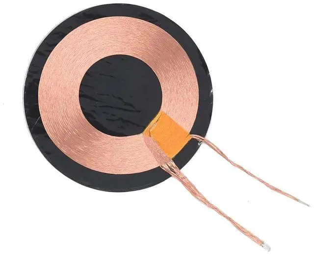 Main image of 10pcs 10uH 50mm Flat Copper Coil Inductor Magnetic Wireless Power Charging Coil Inductive Charger Coil