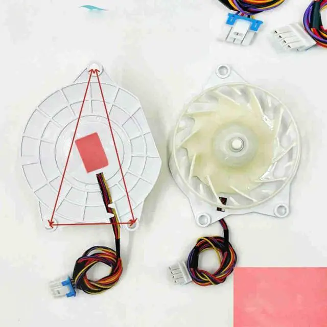Main image of EAU64824806 DC12V 1A cooling fan for refrigerator, freezer, radiator, freezer accessories