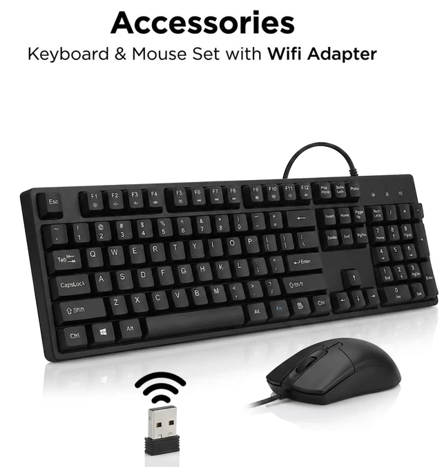 Alt view image 4 of 7 - HP 600 ProDesk Mini Desktop PC | Intel Core i5-8500 | 16GB DDR4 RAM | 256GB SSD | 24" HD LED | Built in Wi-Fi | Wireless keyboard & Mouse | Window 11 Pro |