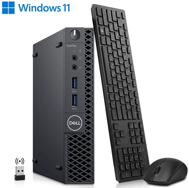 Main image of Dell OptiPlex MFF Computer Intel Core i5-9th Gen, 16GB DDR4 Ram, 512GB Storage (SSD) Wireless KB & Mouse, Wifi Adapter | Win-11 Pro, Tiny Desktop PC