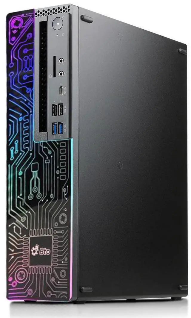 Alt view image 3 of 7 - Lenovo ThinkCentre M920 Desktop SFF Computer PC Intel Hexa Core i5-8500 up to 4.10GHZ, 8GB DDR4 Ram,256GB NVMe, Built-in Wi-Fi + Bluetooth, Keyboard & Mouse, Windows 11 Pro (Refurbished)