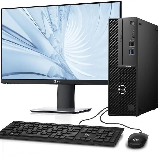 Main image of Dell OptiPlex 3080 SFF Desktop Computer PC Intel Quad Core i5-10500 up to 4.50GHz, 32GB DDR4 Ram,512GB SSD,24 Inch Monitor, Wi-Fi, Wireless Keyboard & Mouse, Windows 11 Pro (Renewed)
