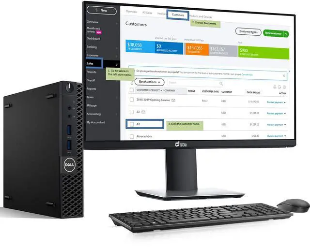 Alt view image 2 of 7 - Dell OptiPlex 3070 Tiny Desktop Computer PC Intel Core i7-9700t up to 4.30GHz, 32GB DDR4 Ram,512GB SSD, Wi-Fi, Wireless Keyboard & Mouse, Windows 11 Pro (Renewed)