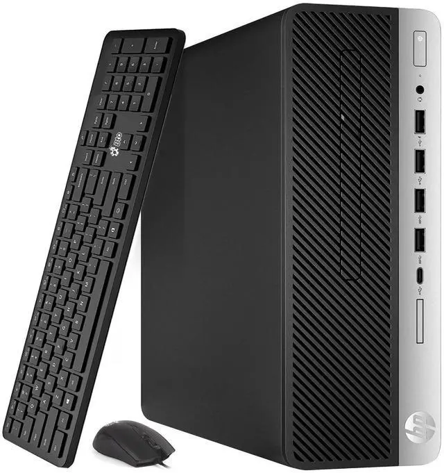 Main image of HP EliteDesk 800 G5 SFF Desktop PC Intel core I7-9700 upto 4.70GHz, 16GB DDR4 Ram 256GB SSD, Keyboard & Mouse, Wi-Fi, Windows 11 Professional (Renewed)