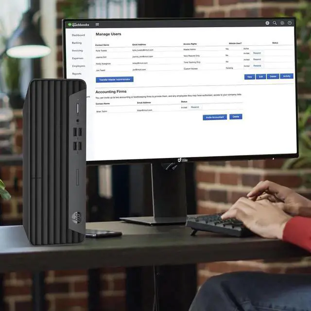 Alt view image 5 of 6 - Restored HP ProDesk 600 G6 SFF Desktop - Business Desktop PC, Intel 6 Core i5-10th Gen - 16GB DDR4 RAM, 128GB SSD 22" LED Monitor - Keyboard & Mouse, Wi-Fi, Win 11 Pro (Refurbished)
