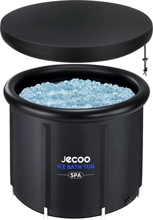 Main image of Ice Bath Tub for Athletes Portable Cold Plunge Tub with Cover, Large Capacity Multiple Layered Cold Plunge for Recovery Ice Bath at Home/Outdoor