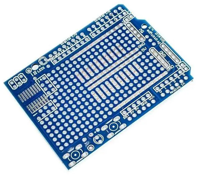 Main image of Prototype PCB Board UNO R3 Shield Board FR-4 Fiber 2mm 2.54mm Pitch DIY