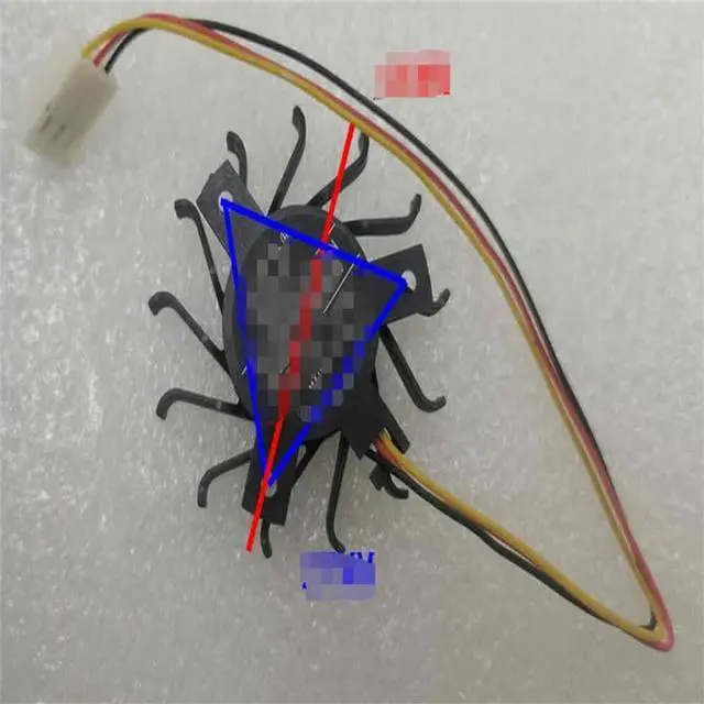 Main image of FOR YT7010HS YT5010HS YT5010HB 5010 12v 0.18A cpu Stand Fan for 1037U j1800 j1900 D525 Mini computer Host Industrial Computer fan