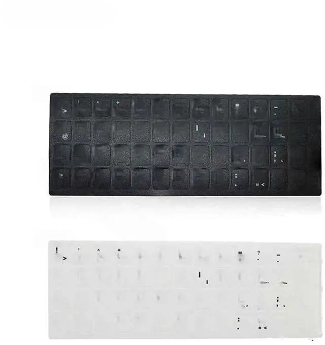 Main image of Turkish keyboard label sticker, environmentally friendly plastic Turkish keyboard sticker for laptops/computers
