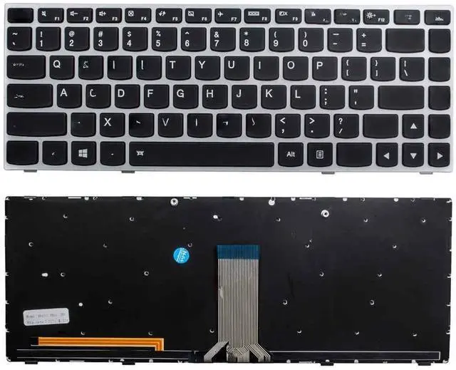 Main image of Laptop keyboard with backlight for G40 g40-30 g40-45 g40-70 g40-75 g40-80 n40-70 n40-30 2-14a silver