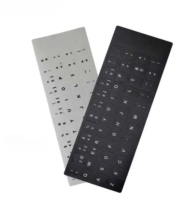 Main image of 10pcs/lot Eco-friendly Plastic Portuguese Keyboard Stickers for Laptops/Computers