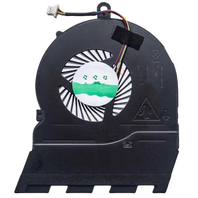 Alt view image 2 of 2 - Suitable for 15 5565 5567 17 5765 5767 P66F P32E series DFS481305MC0T laptop CPU cooling fan
