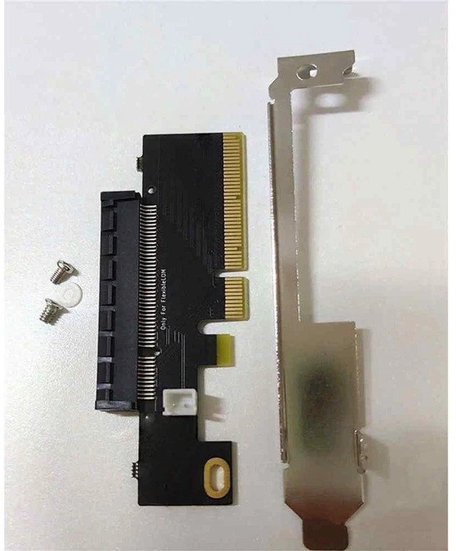 Main image of X8 riser card for E 331FLR 530FLR 366FLR 560FLR 561FLR 544FLR 544FLR with bracket