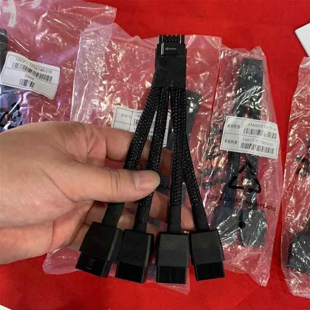 Main image of For 12VWR 16Pin to 4x8Pin power cable 5.0 4090 14017-0114000 12CF1-1PW148-01R