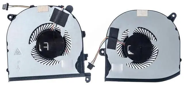 Main image of Replacement Laptop CPU+GPU Cooling Fan for 15 9560 5520 Series 0VJ2HC 0TK9J1