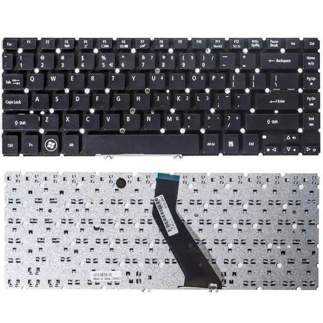 Alt view image 2 of 2 - US Replacement Laptop Keyboard for V5-431 V5-431G V5-431P V5-431PG Black