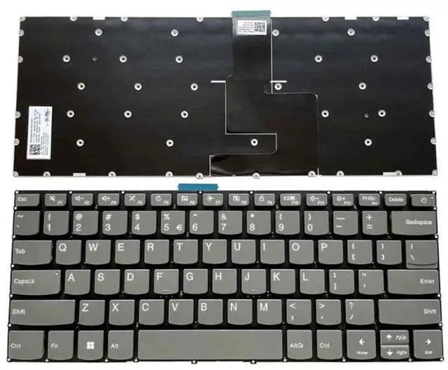 Main image of US Replacement Keyboard for 330S-14AST 330S-14IKB S145-14API 5-1570 Grey