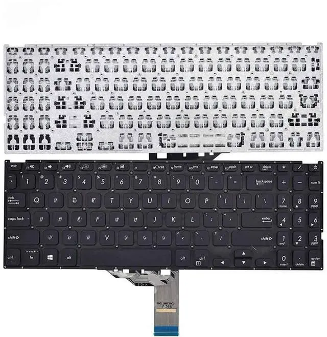 Main image of Laptop keyboard for 15 F512 F512DA F512 F512 F512UA X512 X512, no backlight, black, US version