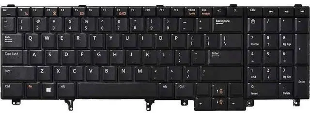 Main image of Replacement keyboard for E5520 E5520m E5530 E6520 E6530 E6540 M4600 M4700 M6600