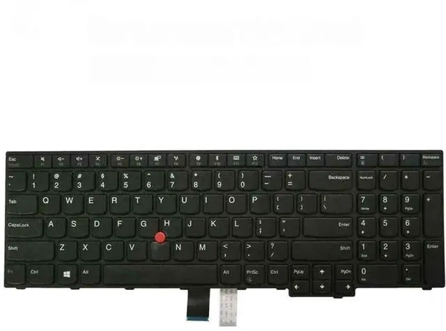 Main image of Replacement keyboard for E570 E570c E575 with pointer and no backlight