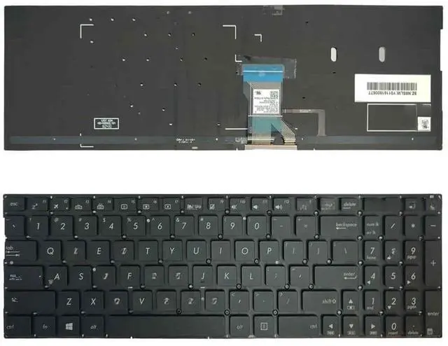 Main image of US laptop keyboard with backlight for Q502 Q502L Q503 Q552 Q552UB Q503UA Q504UA Q534UX Q553UB N592