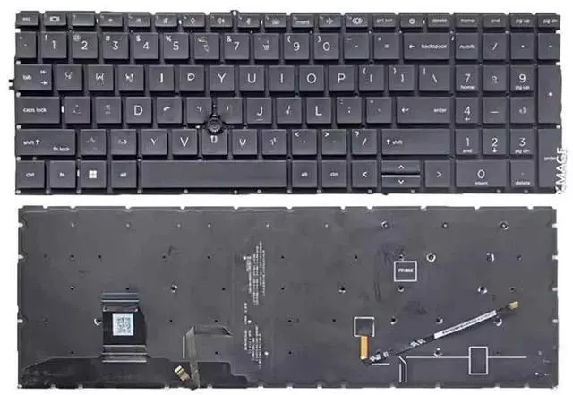 Main image of US keyboard with backlight for 850 G7/850 G8/855 G7/855 G8/750 G7/750 G8/755 G7/755 G8/HSN-I41C-5