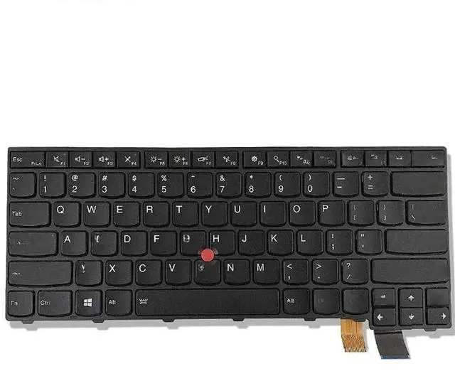 Main image of For T460p T470p backlight replacement notebook US keyboard (6 fixing screws)