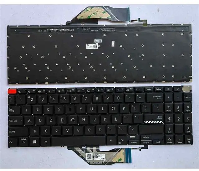 Main image of US laptop keyboard with backlight for 16X M5602 S5602 K5602 M3502Z K3502Z