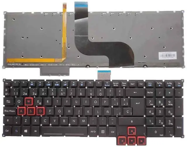 Main image of Laptop keyboard for 17 15 GX-791 GX-792 G9-791 G9-791G G9-591 G9-591R G9-591G G9-793 G9-593 G9-792 PH517-51