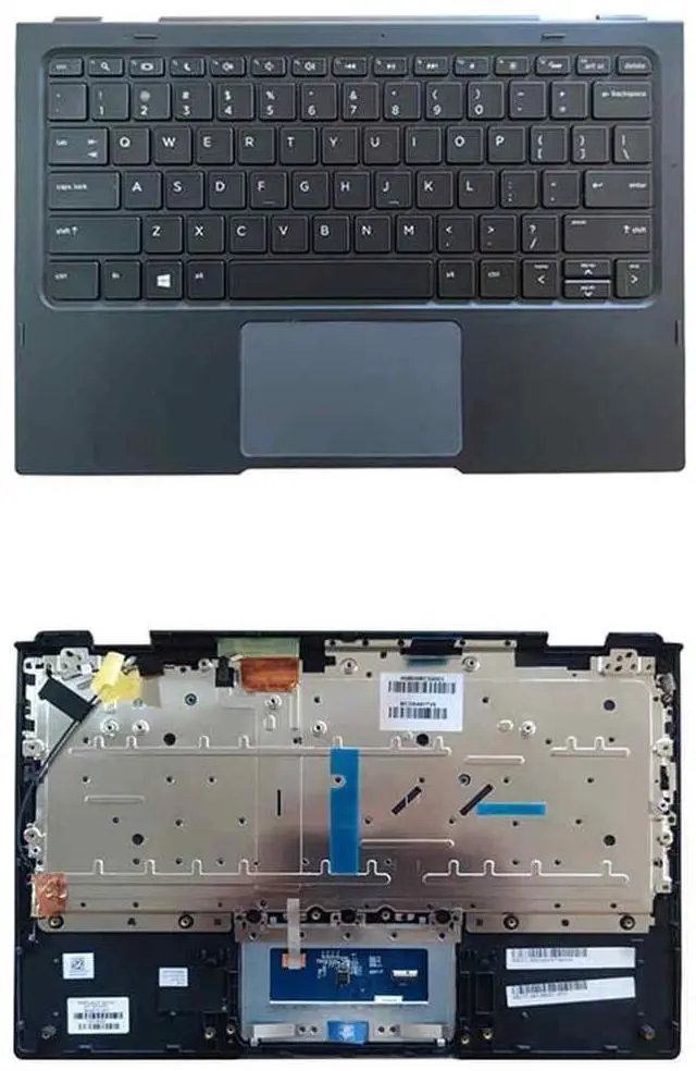 Main image of For X3 12 inch 908273-001 laptop US keyboard with touchpad
