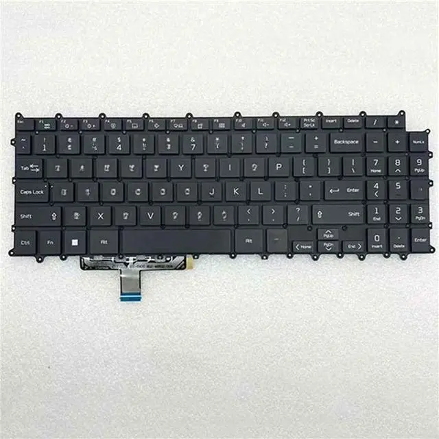 Main image of For 16Z90P 16ZD90P 16Z90PD 16Z90PC laptop keyboard (US version, black, with backlight)