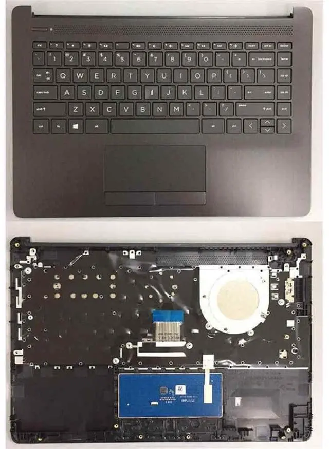 Main image of L48648-001 Applicable to 14-DK 14S- 14S-DF 14S-CR 14S-CF American keyboard cover touchpad T-I130 silver black